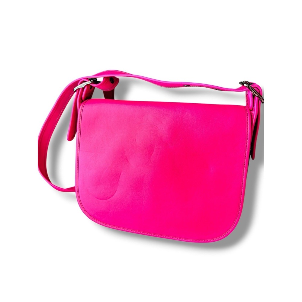 Coach 75th Anniversary Pink Raspberry Crossbody Shoulder Bag Limited Edition - Picture 2 of 9